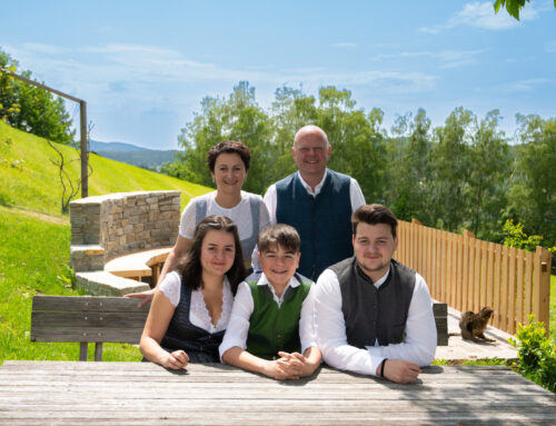 Familiengrüße aus dem Himbeernest