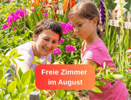 Freie Zimmer im August!
